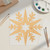 Snowflake Star Wood Cutout for Crafts, Unfinished Baltic Birch Craft Shape