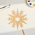 Snowflake Star Wood Cutout for Crafts, Unfinished Baltic Birch Craft Shape