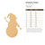Snowman Classic Wood Cutout for Crafts, Unfinished Baltic Birch Craft Shape