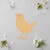 Sparrow Wood Cutout for Crafts, Unfinished Baltic Birch Craft Shape