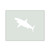 Shark 1 Reusable Mylar Stencil, 10 mil Plastic Paint Stencil for Crafts and Decor