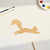 Squirrel 1 Wood Cutout for Crafts, Unfinished Baltic Birch Craft Shape
