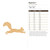 Squirrel 1 Wood Cutout for Crafts, Unfinished Baltic Birch Craft Shape