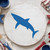 Shark 2 Reusable Mylar Stencil, 10 mil Plastic Paint Stencil for Crafts and Decor