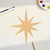 Star 1 Wood Cutout for Crafts, Unfinished Baltic Birch Craft Shape