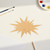 Starburst Wood Cutout for Crafts, Unfinished Baltic Birch Craft Shape