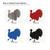Turkey 2 Steel Cutout Shape, Raw Metal Wall Art and Craft Supply