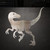 Velociraptor Steel Cutout Shape, Raw Metal Wall Art and Craft Supply