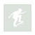 Skater Reusable Mylar Stencil, 10 mil Plastic Paint Stencil for Crafts and Decor
