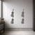 Viola Steel Cutout Shape, Raw Metal Wall Art and Craft Supply