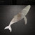 Whale 1 Steel Cutout Shape, Raw Metal Wall Art and Craft Supply