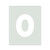 Lowercase Letter O Reusable Mylar Stencil, 10 mil Plastic Paint Stencil for Crafts and Decor
