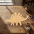 Stegosaurus 2 Wood Cutout for Crafts, Unfinished Baltic Birch Craft Shape