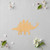 Stegosaurus 2 Wood Cutout for Crafts, Unfinished Baltic Birch Craft Shape
