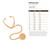 Stethescope Wood Cutout for Crafts, Unfinished Baltic Birch Craft Shape