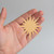 Sun 4 Wood Cutout for Crafts, Unfinished Baltic Birch Craft Shape