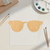 Sun Glasses Wood Cutout for Crafts, Unfinished Baltic Birch Craft Shape