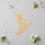 Surfer 2 Wood Cutout for Crafts, Unfinished Baltic Birch Craft Shape