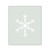 Snowflake 1 Reusable Mylar Stencil, 10 mil Plastic Paint Stencil for Crafts and Decor