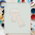 Snowman Scarf Reusable Mylar Stencil, 10 mil Plastic Paint Stencil for Crafts and Decor
