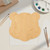 Teddy Bear Head Wood Cutout for Crafts, Unfinished Baltic Birch Craft Shape