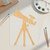 Telescope Wood Cutout for Crafts, Unfinished Baltic Birch Craft Shape