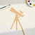 Telescope Wood Cutout for Crafts, Unfinished Baltic Birch Craft Shape