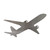 Jet Airplane Steel Cutout Shape, Raw Metal Wall Art and Craft Supply