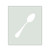 Spoon Reusable Mylar Stencil, 10 mil Plastic Paint Stencil for Crafts and Decor