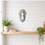 Key Hole 2 Steel Cutout Shape, Raw Metal Wall Art and Craft Supply