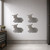 Lamb 2 Steel Cutout Shape, Raw Metal Wall Art and Craft Supply