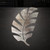 Palm Leaf 2 Steel Cutout Shape, Raw Metal Wall Art and Craft Supply