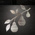 Pear Branch Steel Cutout Shape, Raw Metal Wall Art and Craft Supply
