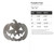 Pumpkin Face Steel Cutout Shape, Raw Metal Wall Art and Craft Supply