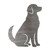 Retrieve Steel Cutout Shape, Raw Metal Wall Art and Craft Supply