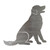 Retriever Steel Cutout Shape, Raw Metal Wall Art and Craft Supply