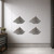 Seashell 2 Steel Cutout Shape, Raw Metal Wall Art and Craft Supply