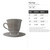Tea Cup Steel Cutout Shape, Raw Metal Wall Art and Craft Supply