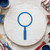 Magnifying Glass Reusable Mylar Stencil, 10 mil Plastic Paint Stencil for Crafts and Decor