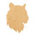 Tiger Head Wood Cutout for Crafts, Unfinished Baltic Birch Craft Shape