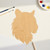 Tiger Head Wood Cutout for Crafts, Unfinished Baltic Birch Craft Shape