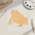 Toad Wood Cutout for Crafts, Unfinished Baltic Birch Craft Shape