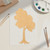 Tree Wood Cutout for Crafts, Unfinished Baltic Birch Craft Shape