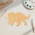 Triceratops 2 Wood Cutout for Crafts, Unfinished Baltic Birch Craft Shape