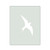 Swallow 2 Reusable Mylar Stencil, 10 mil Plastic Paint Stencil for Crafts and Decor