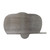 Camper 2 Steel Cutout Shape, Raw Metal Wall Art and Craft Supply
