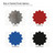 Gear 9 Steel Cutout Shape, Raw Metal Wall Art and Craft Supply
