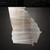 Georgia Steel Cutout Shape, Raw Metal Wall Art and Craft Supply