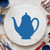 Tea Pot 1 Reusable Mylar Stencil, 10 mil Plastic Paint Stencil for Crafts and Decor