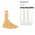 Wedding Dress Wood Cutout for Crafts, Unfinished Baltic Birch Craft Shape
